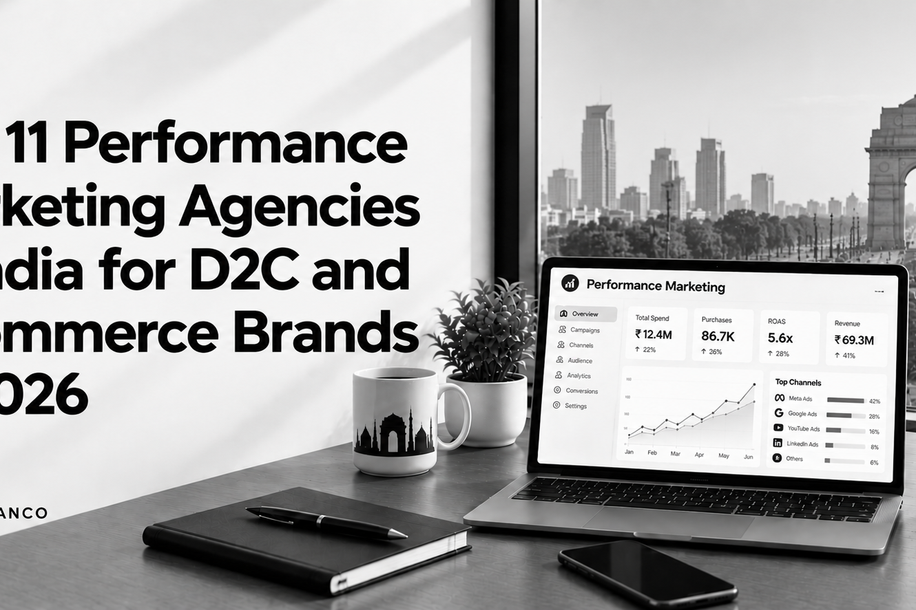Top 11 Performance Marketing Agencies in India for D2C and eCommerce Brands in 2026